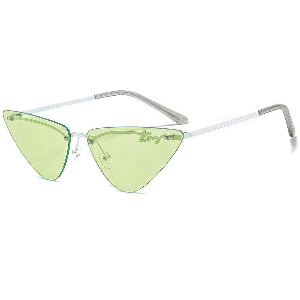 Wholesale PC Polarized Cat's Eye Triangular Sunglasses
